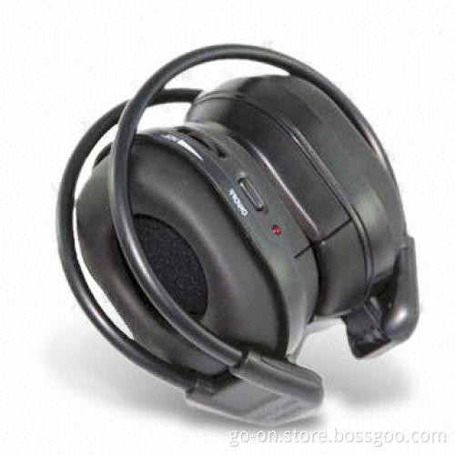 In-car Infrared Wireless Headphone in Foldable Design with Dual Channels